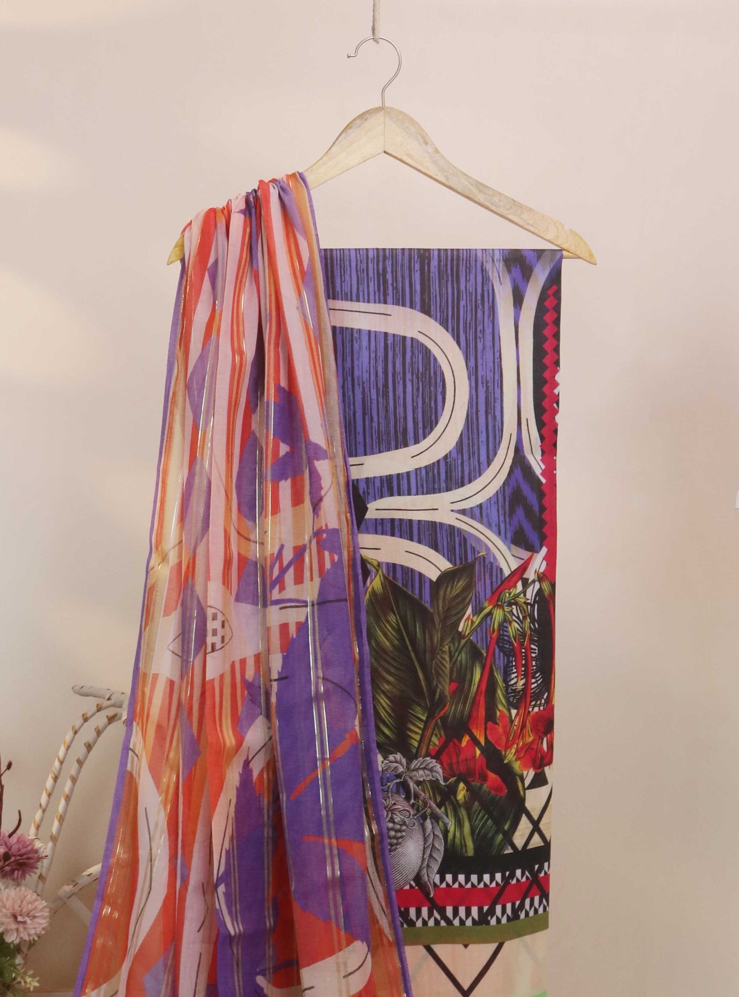 3Piece - Printed Lawn Suit POP ART  H25PA1215