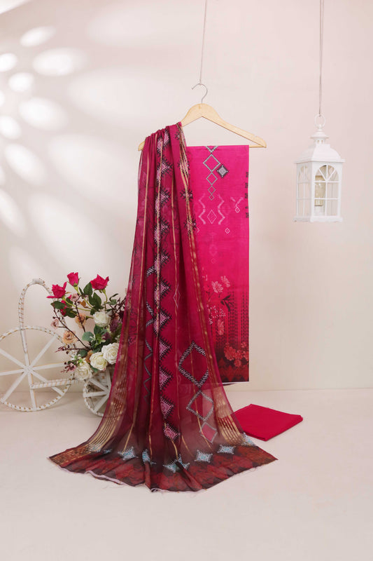 3Piece - Printed Lawn Suit POP ART  H25PA1205