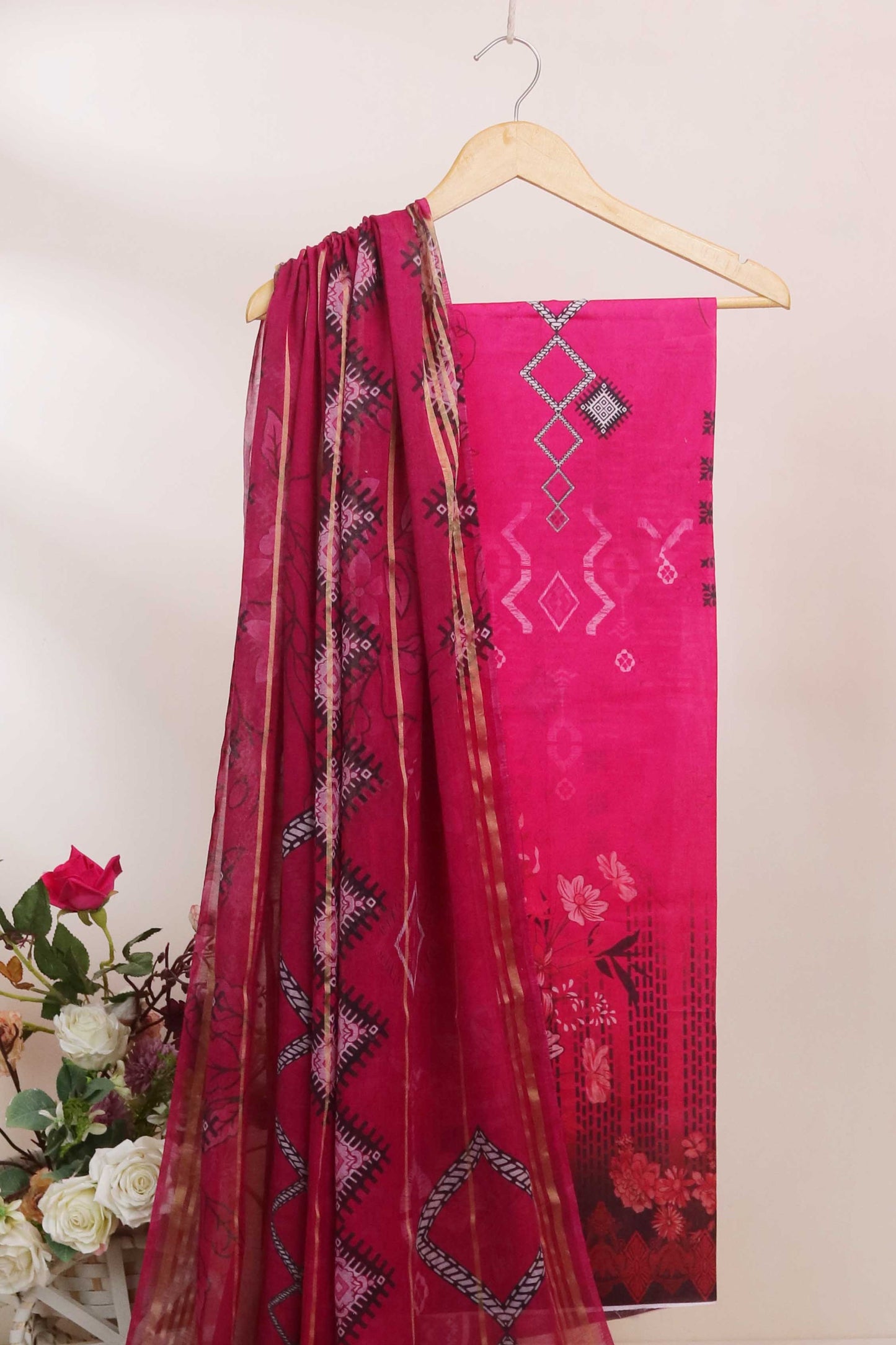3Piece - Printed Lawn Suit POP ART  H25PA1205