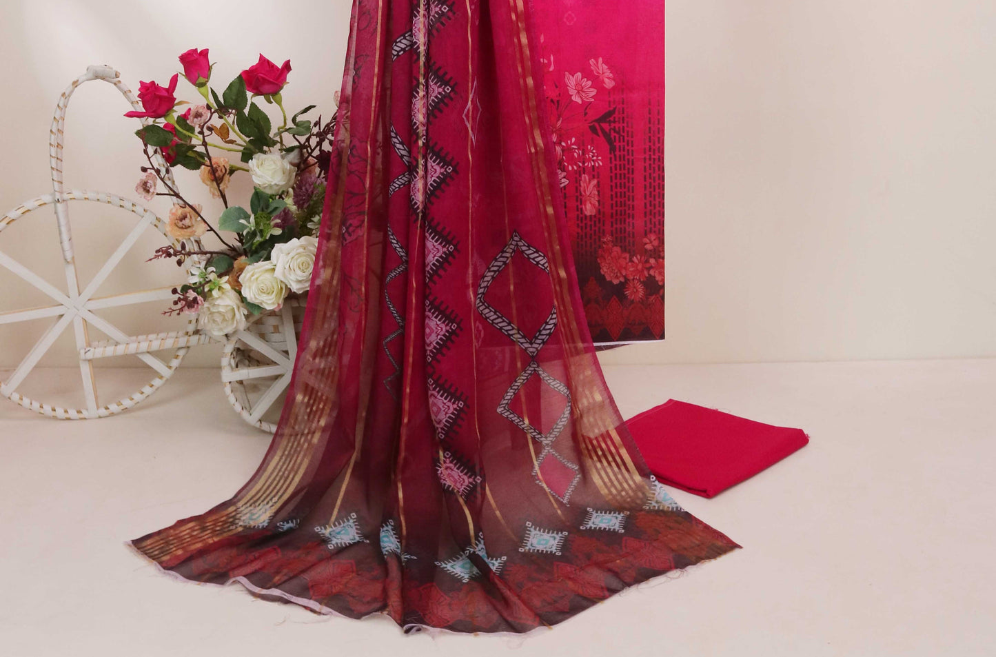 3Piece - Printed Lawn Suit POP ART  H25PA1205