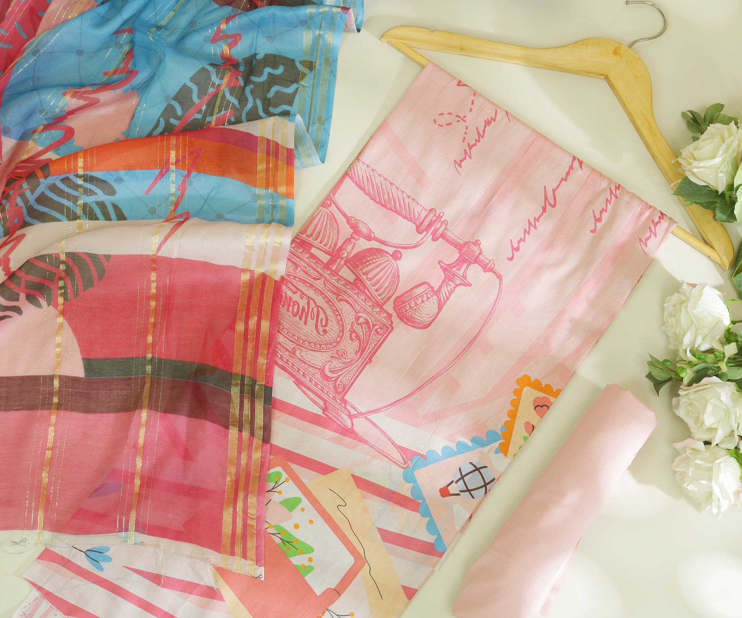 Lawn Printed Suit H25SLST02