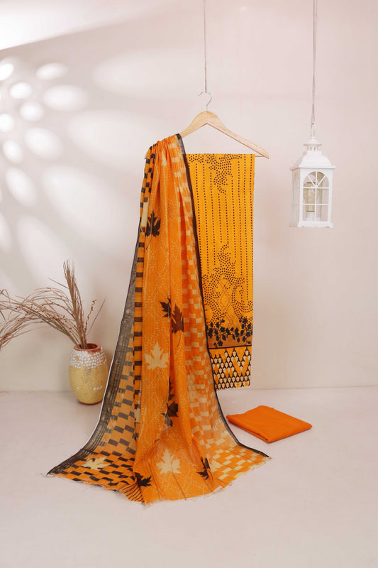 3Piece - Printed Lawn Suit POP ART  H25PA1214