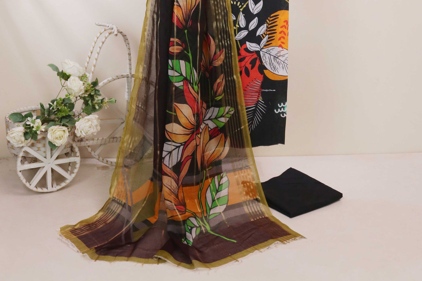 3Piece - Printed Lawn Suit POP ART  GJPA2401A16