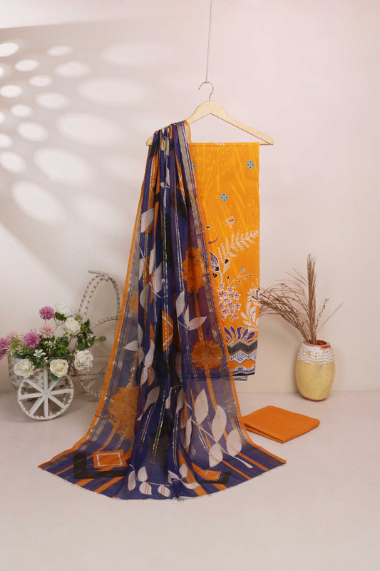 3Piece - Printed Lawn Suit POP ART  GJPA2401A10