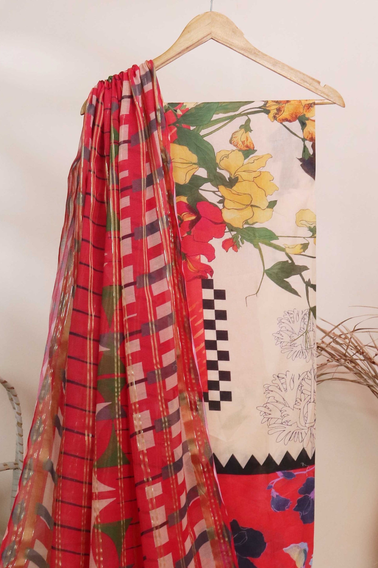 3Piece - Printed Lawn Suit POP ART  GJPA2402A22
