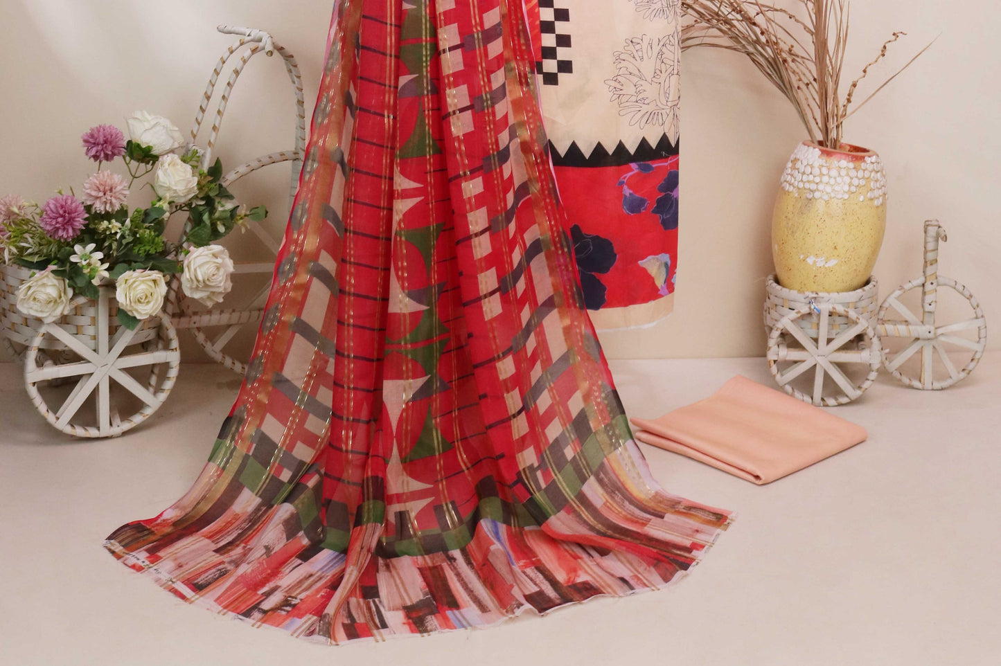3Piece - Printed Lawn Suit POP ART  GJPA2402A22