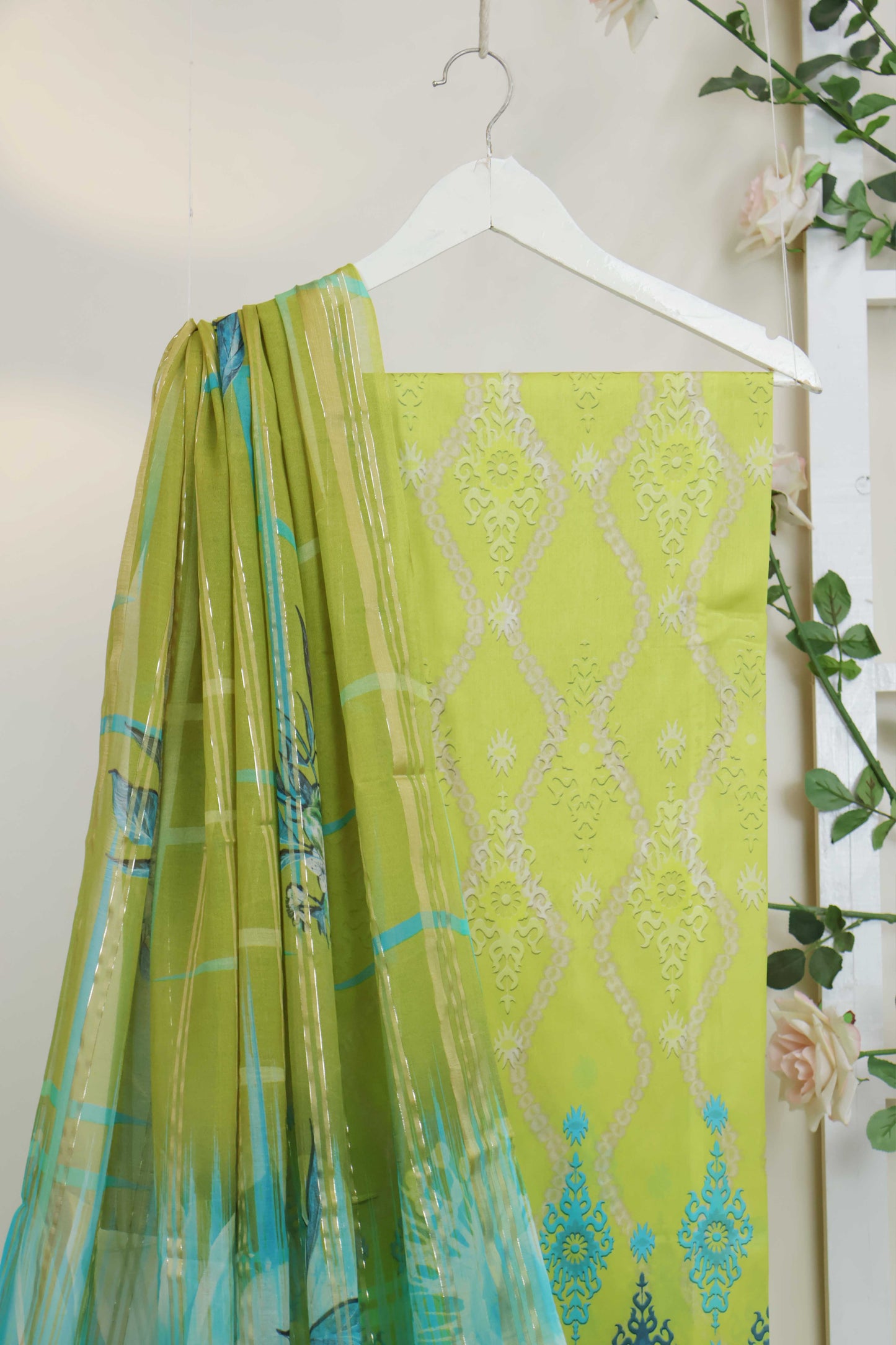 3Piece - Printed Lawn Suit POP ART  GJPA2401A13