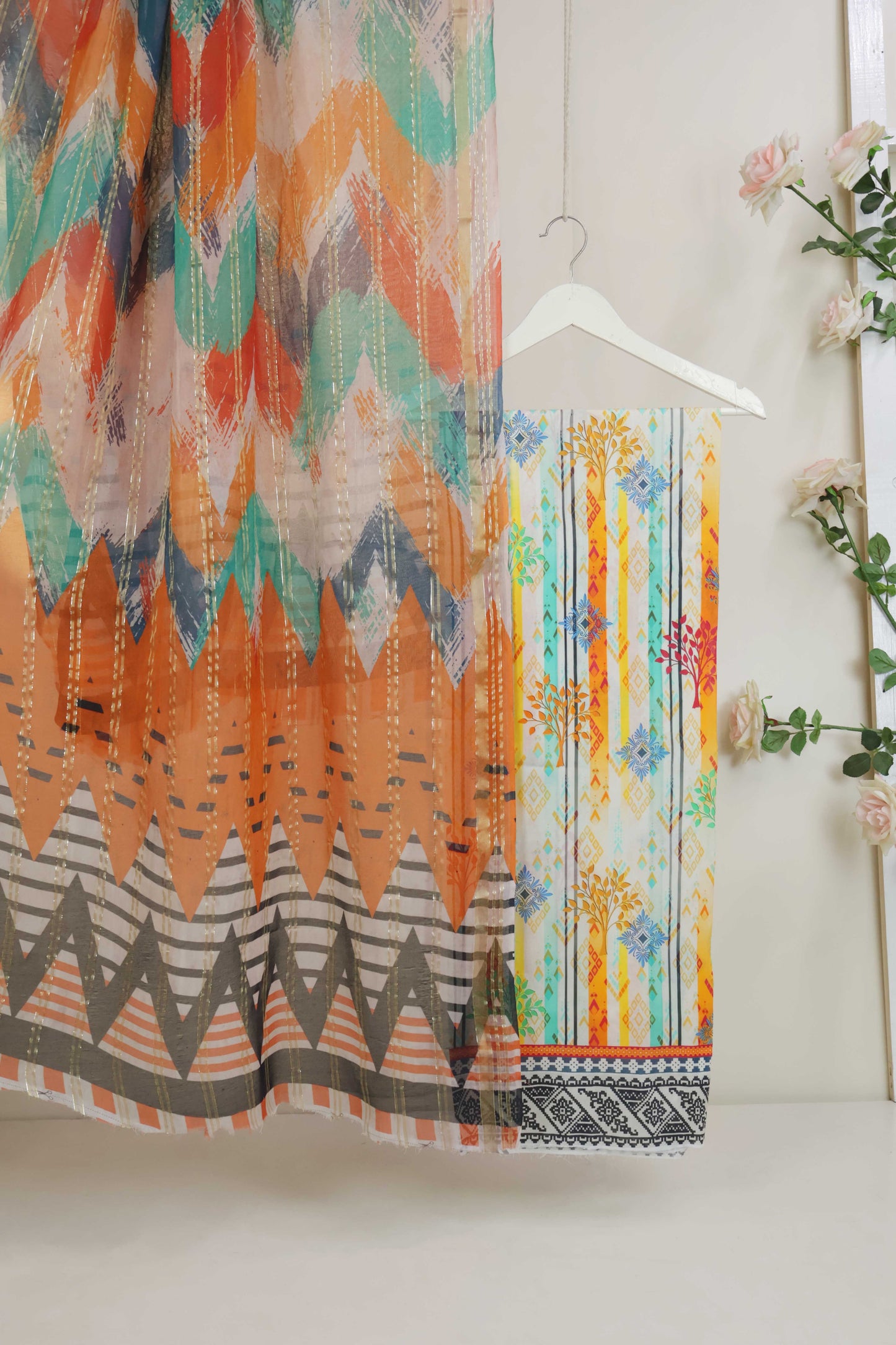 3Piece - Printed Lawn Suit POP ART  GJPA2401A7