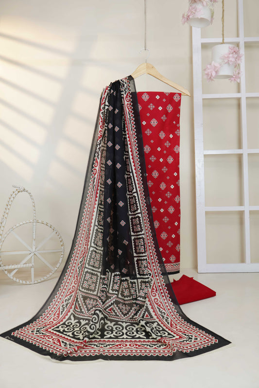 3PC-Lawn Printed Suit 3PLBS14