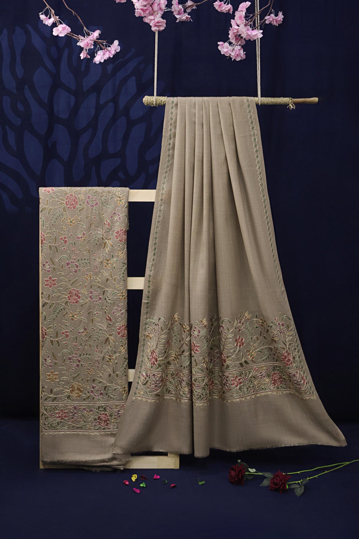 3Piece -Kashmiri Pashmina Suit WE3P30
