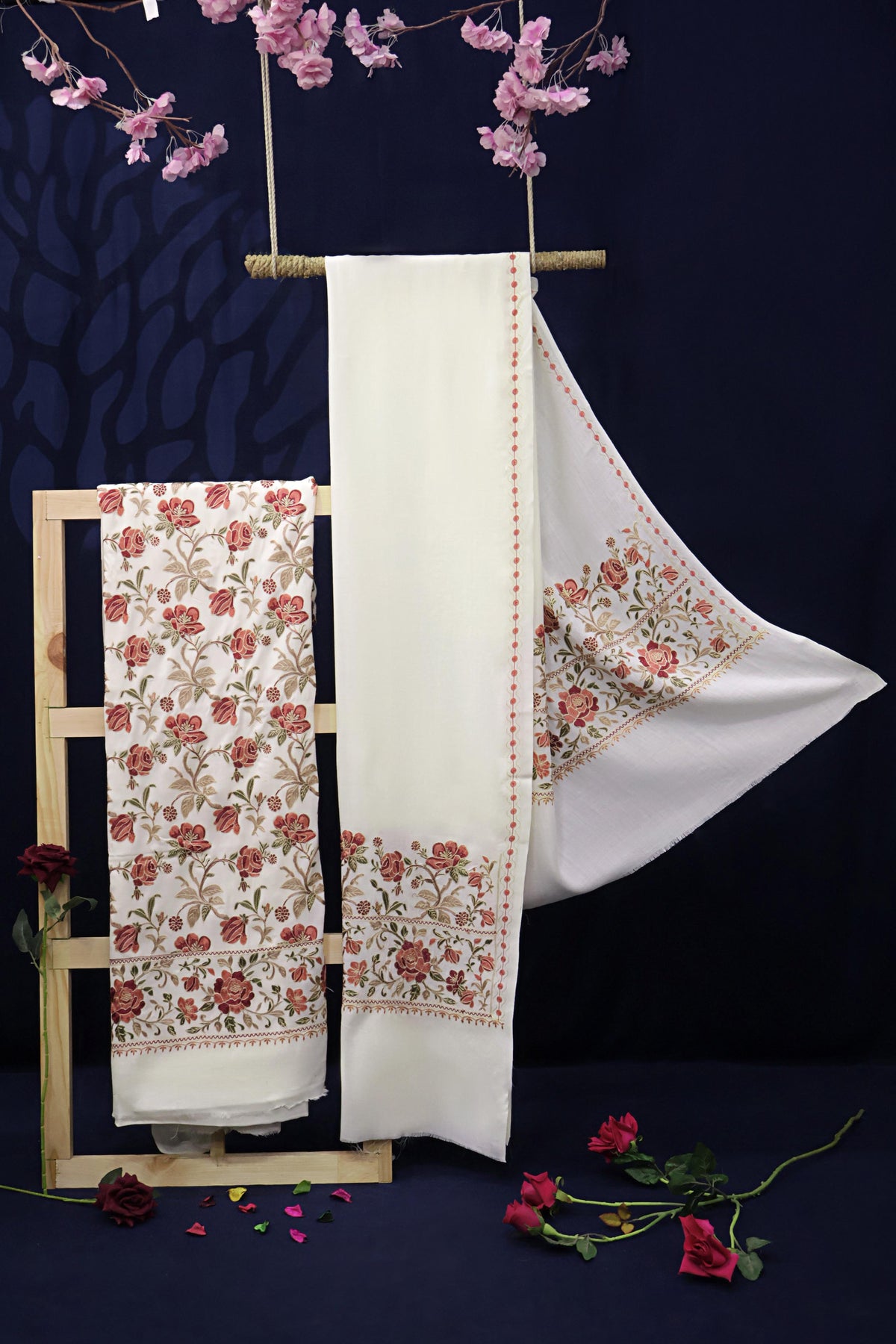 3Piece -Kashmiri Pashmina Suit WE3P12