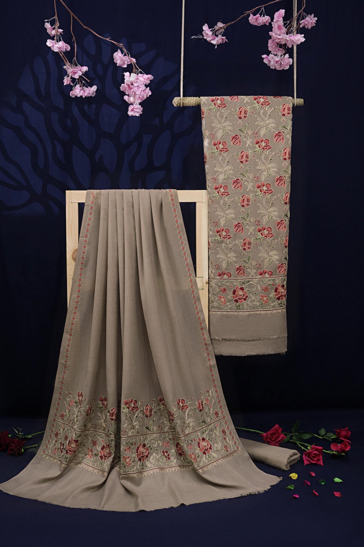 3Piece -Kashmiri Pashmina Suit WE3P07