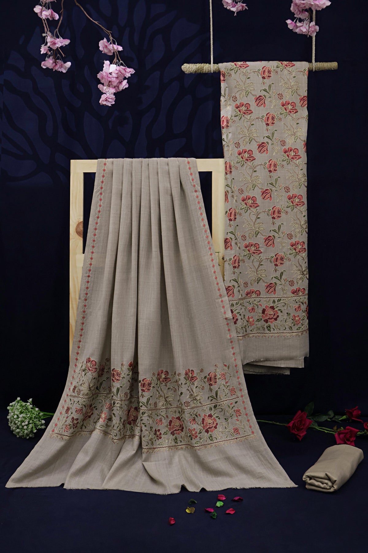 3Piece -Kashmiri Pashmina Suit WE3P06