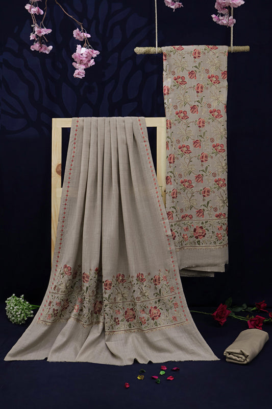 3Piece -Kashmiri Pashmina Suit WE3P06