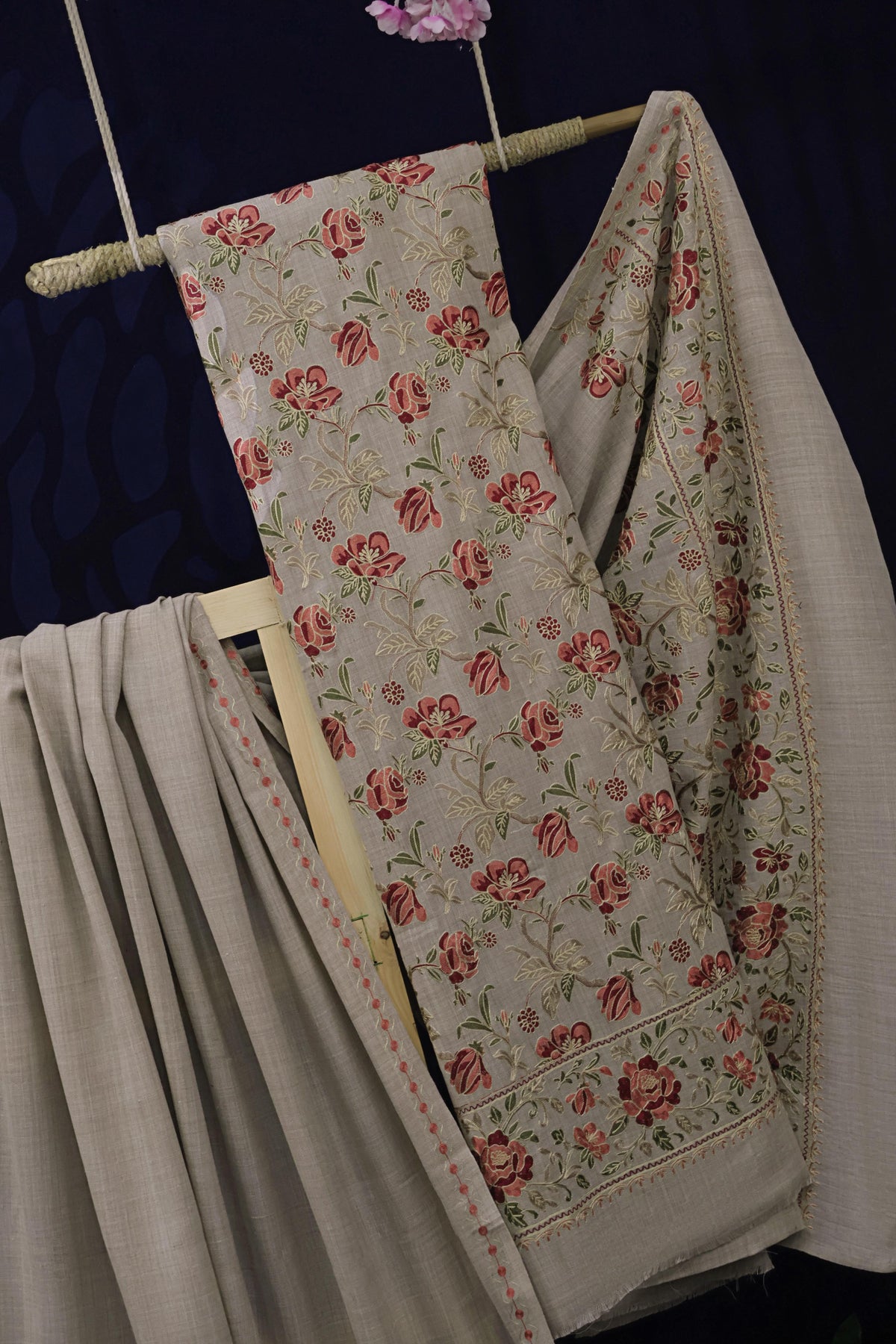 3Piece -Kashmiri Pashmina Suit WE3P06