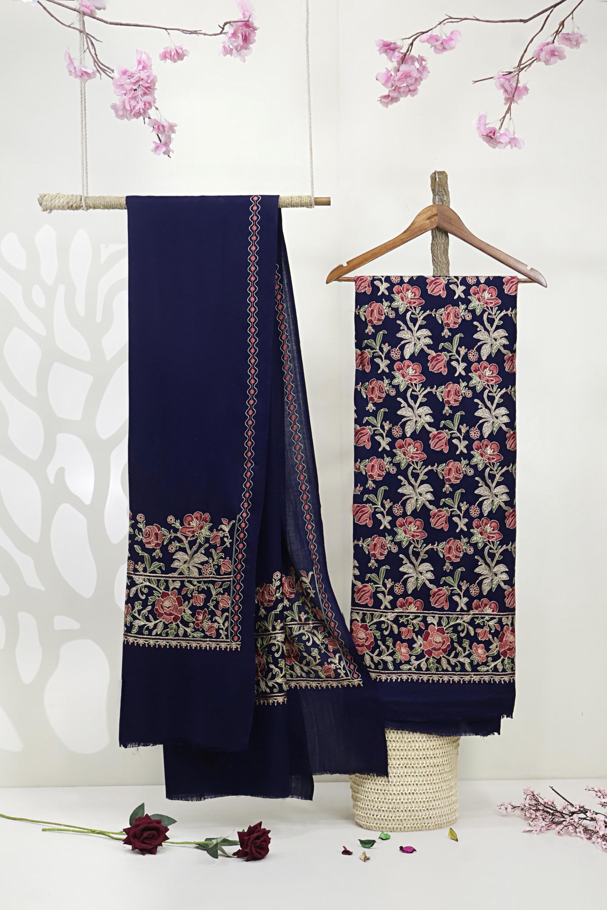 3Piece -Kashmiri Pashmina Suit WE3P16
