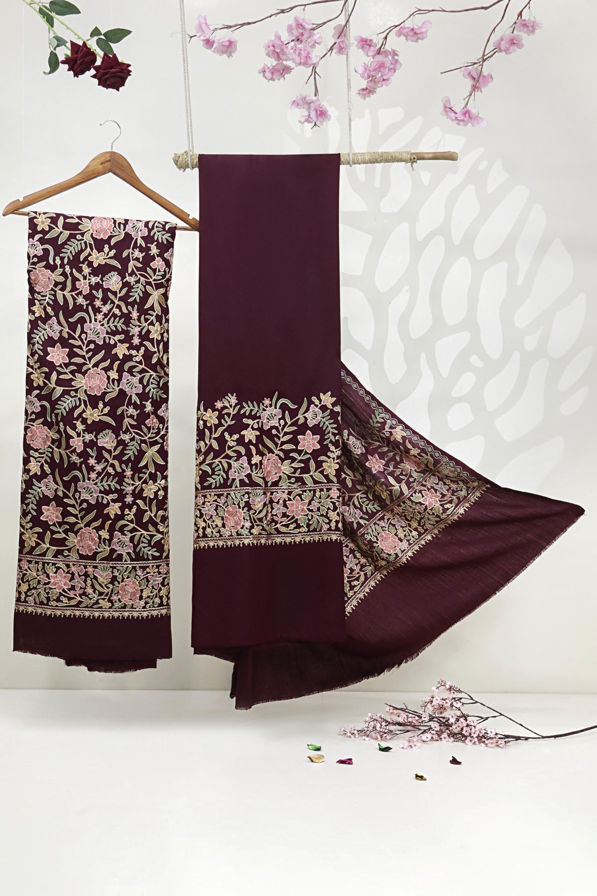 3Piece -Kashmiri Pashmina Suit WE3P26
