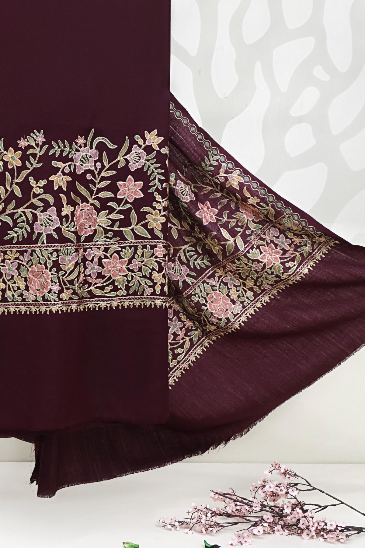 3Piece -Kashmiri Pashmina Suit WE3P26