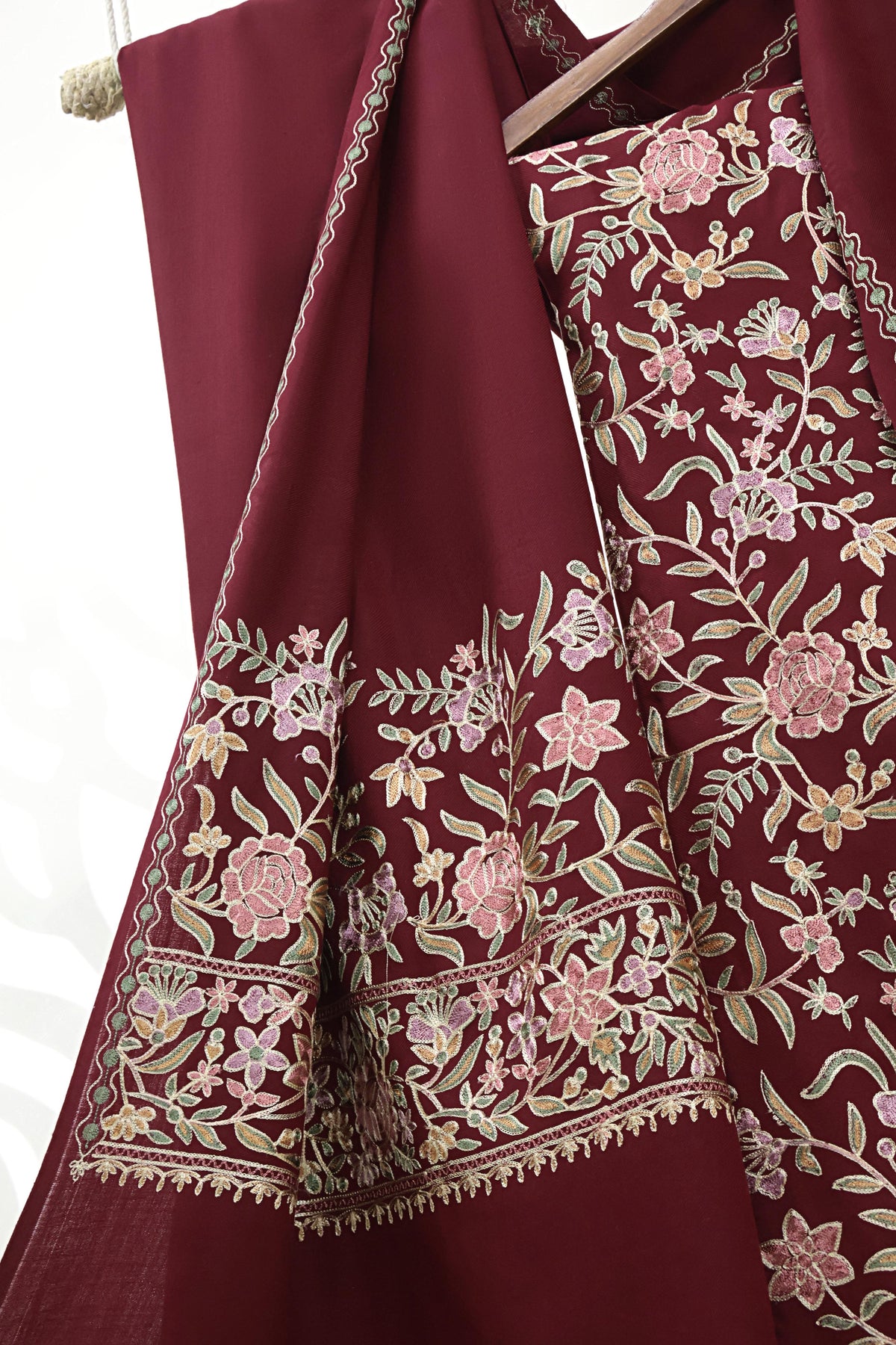 3Piece -Kashmiri Pashmina Suit WE3P22