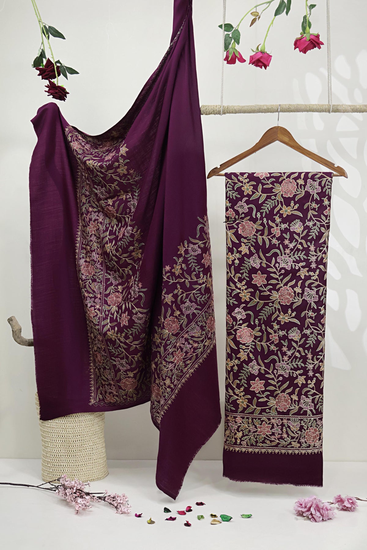 3Piece -Kashmiri Pashmina Suit WE3P23