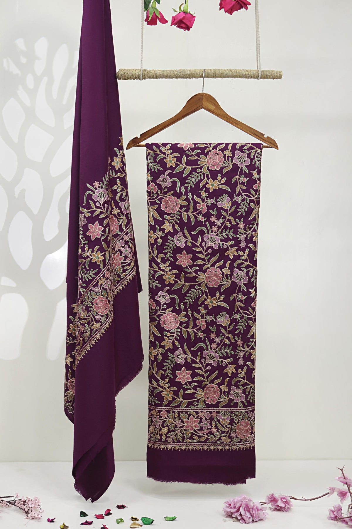 3Piece -Kashmiri Pashmina Suit WE3P23