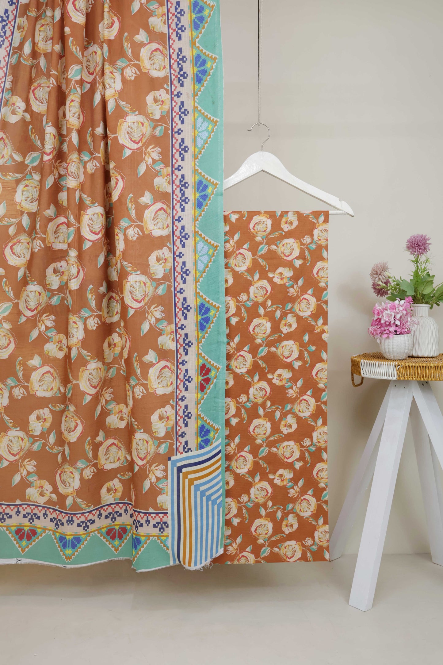 3Piece - Printed Doriya Lawn Suit H25SLST97