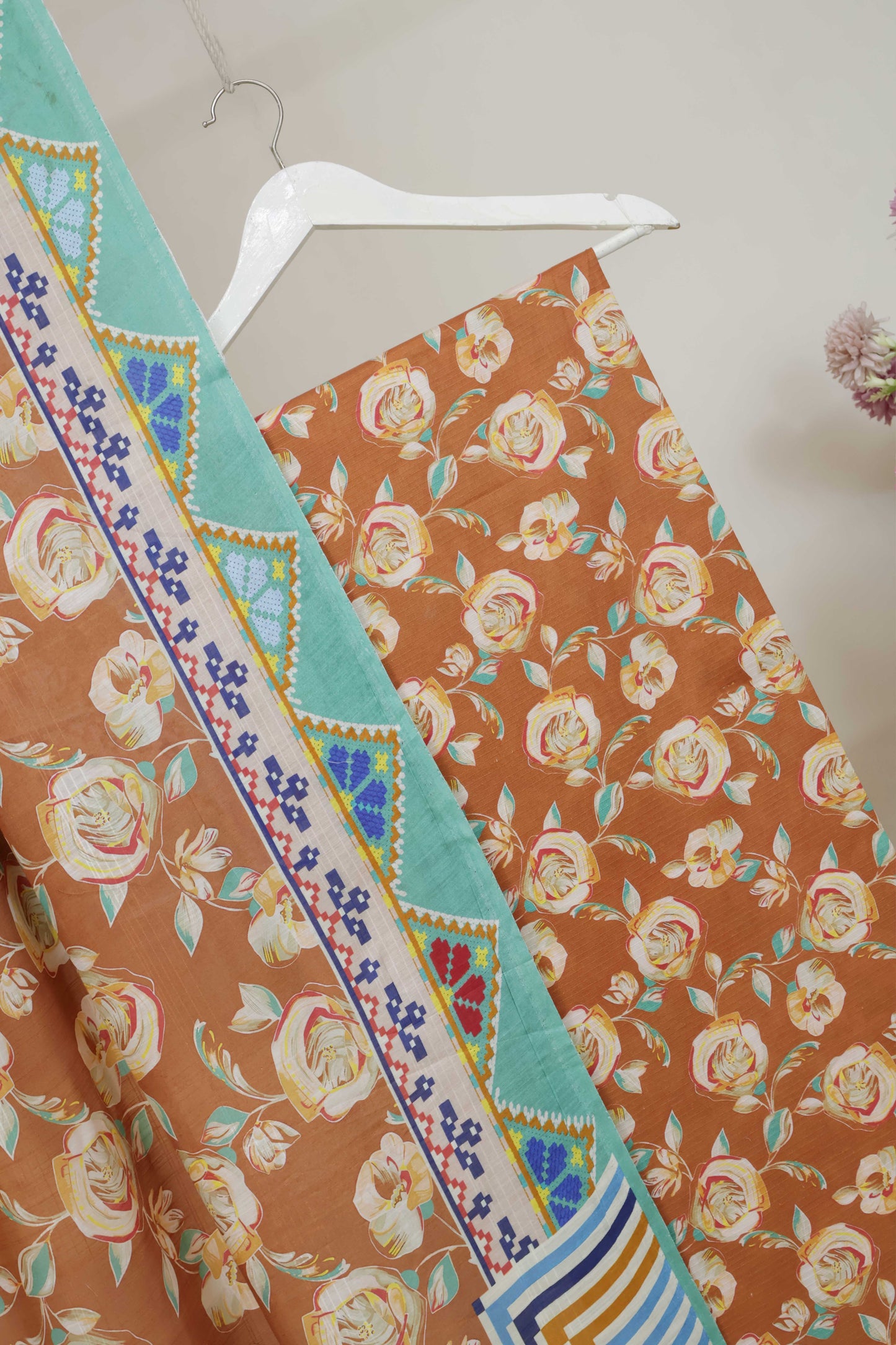 3Piece - Printed Doriya Lawn Suit H25SLST97