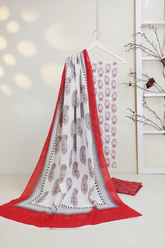 3pc-Lawn Printed Suit L3PP510B