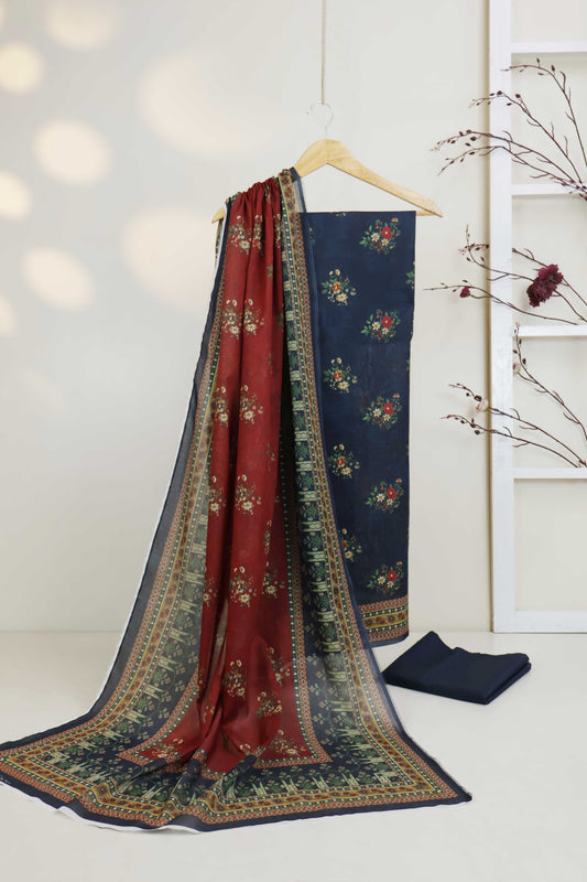 3PC-Lawn Printed Suit 3PLBS86