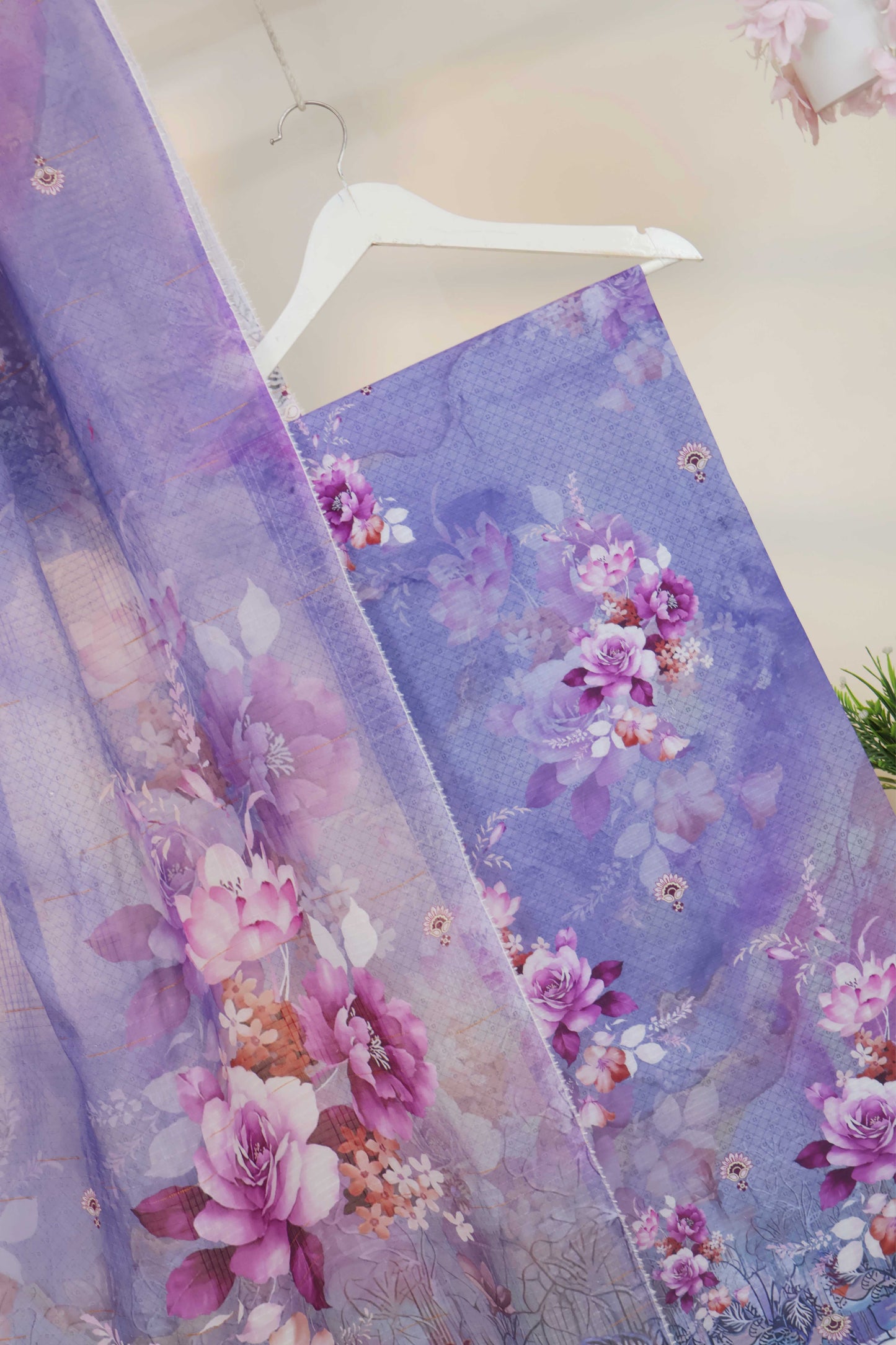 3Piece - Printed Doriya Lawn Suit 3PSL64