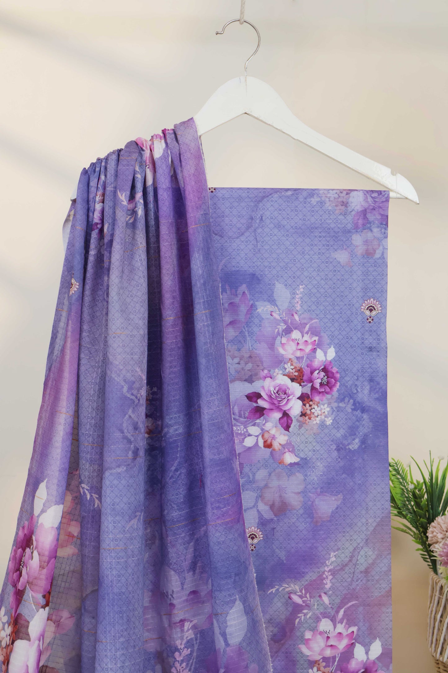 3Piece - Printed Doriya Lawn Suit 3PSL64