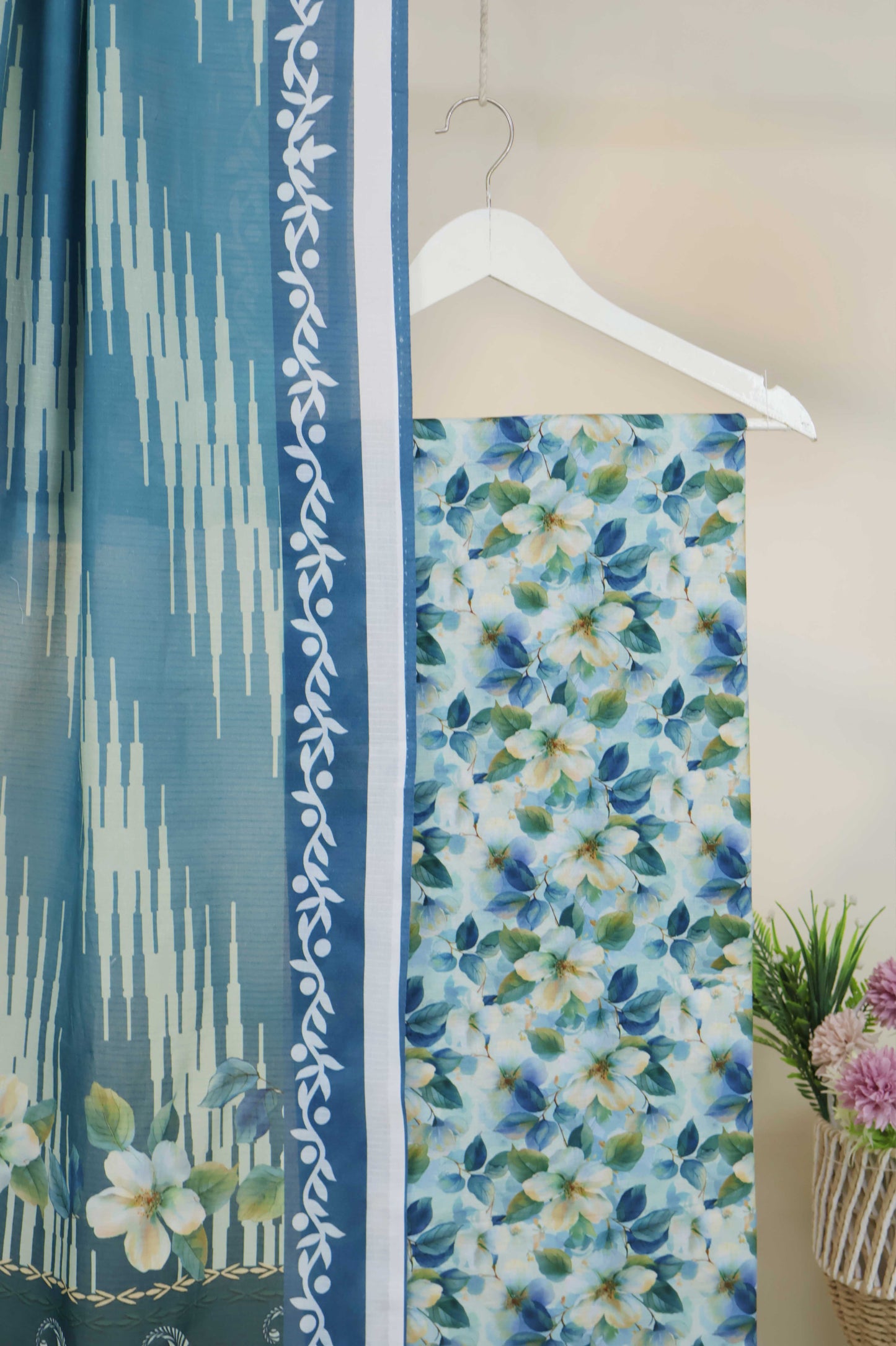 3Piece - Printed Doriya Lawn Suit L3PSR01