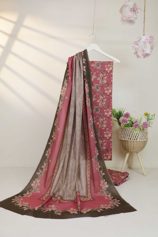 3Piece - Printed Doriya Lawn Suit L3PSR04