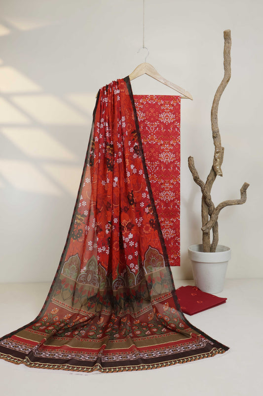 3pc-Lawn Printed Suit H25SLST114