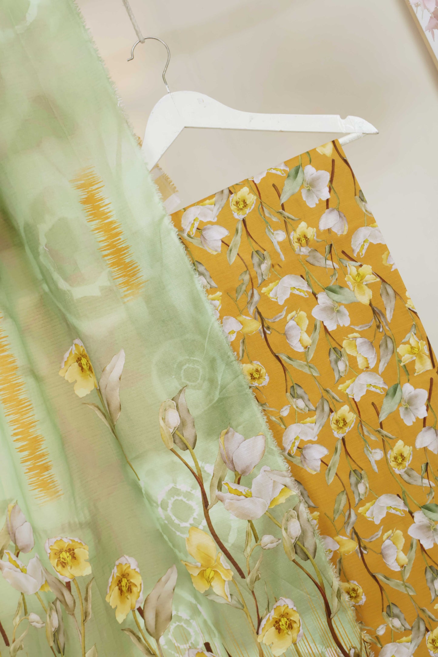 3Piece - Printed Doriya Lawn Suit L3PSR02