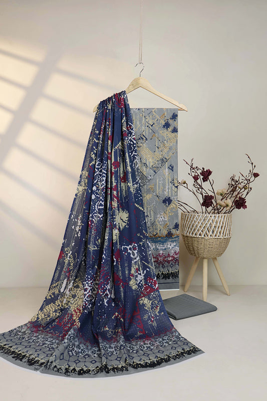 3pc-Lawn Printed Suit PLST05