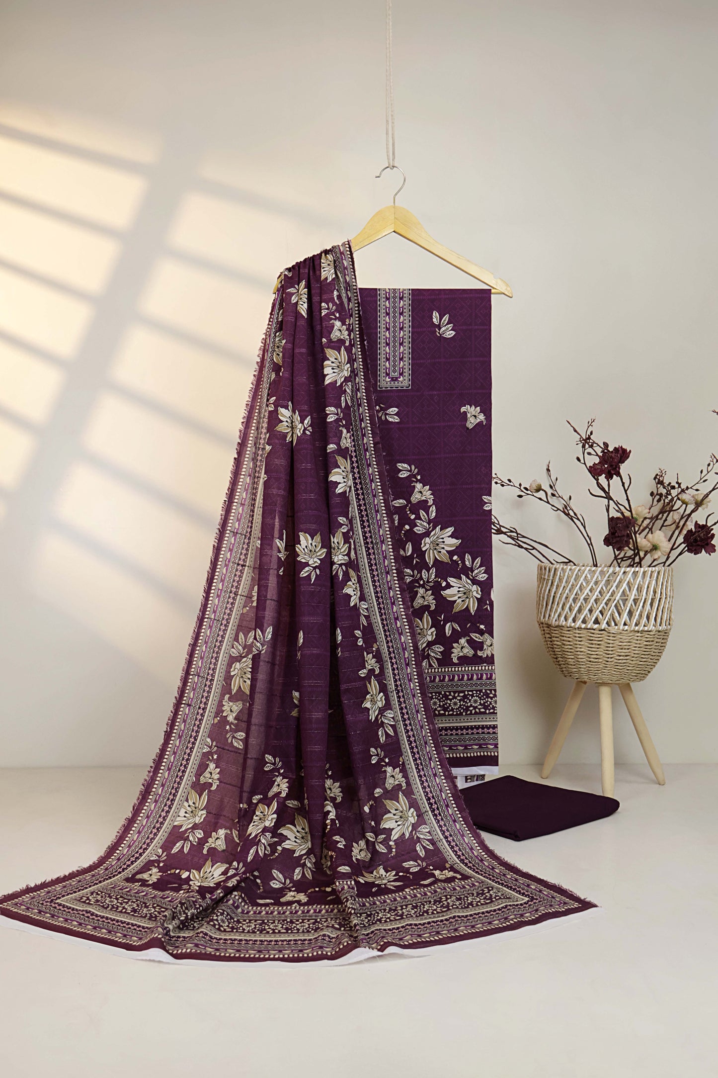 3pc-Lawn Printed Suit PLST06