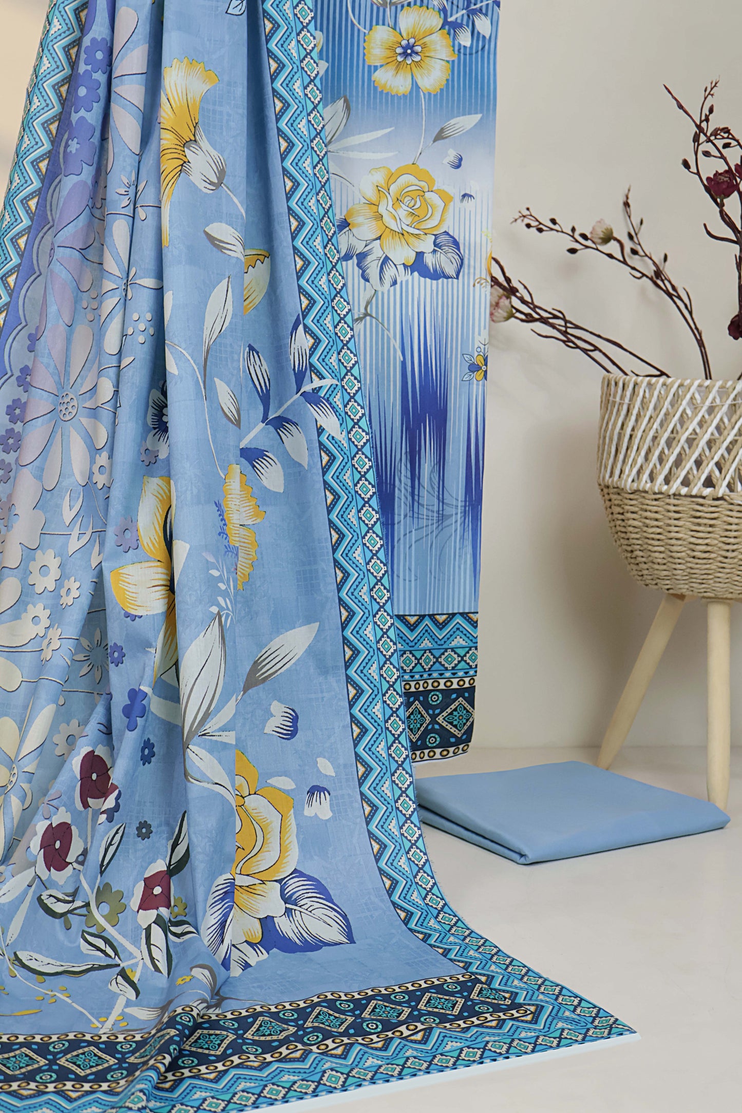 3pc-Lawn Printed Suit PLST13