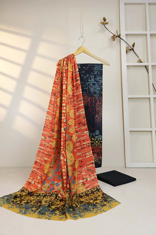 3pc-Lawn Printed Suit PLST03
