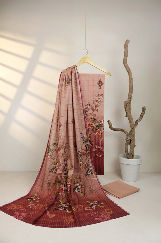 3pc-Lawn Printed Suit PLST07