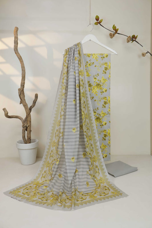 3PC-Lawn Printed Suit 3PLBS18