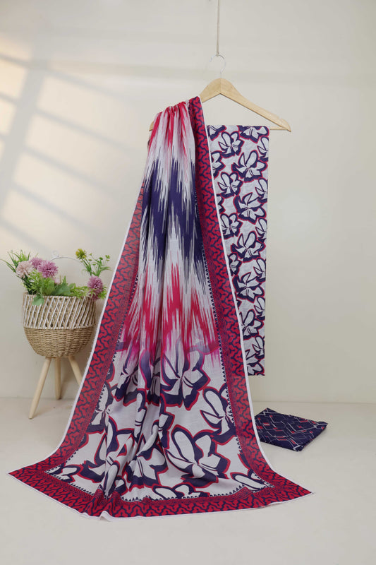 3pc-Lawn Printed Suit L3PP502