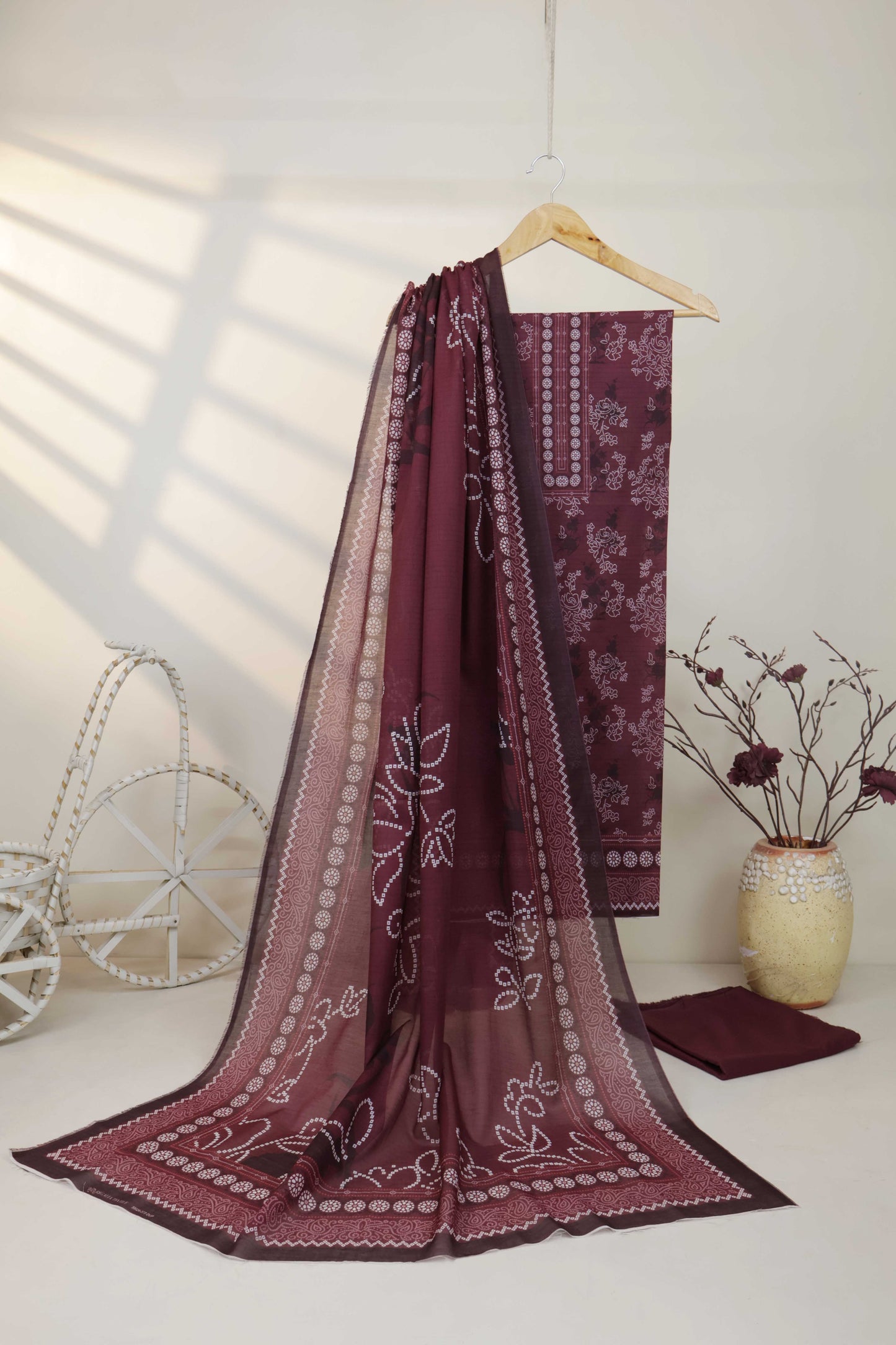3PC-Lawn Printed Suit 3PLBS34