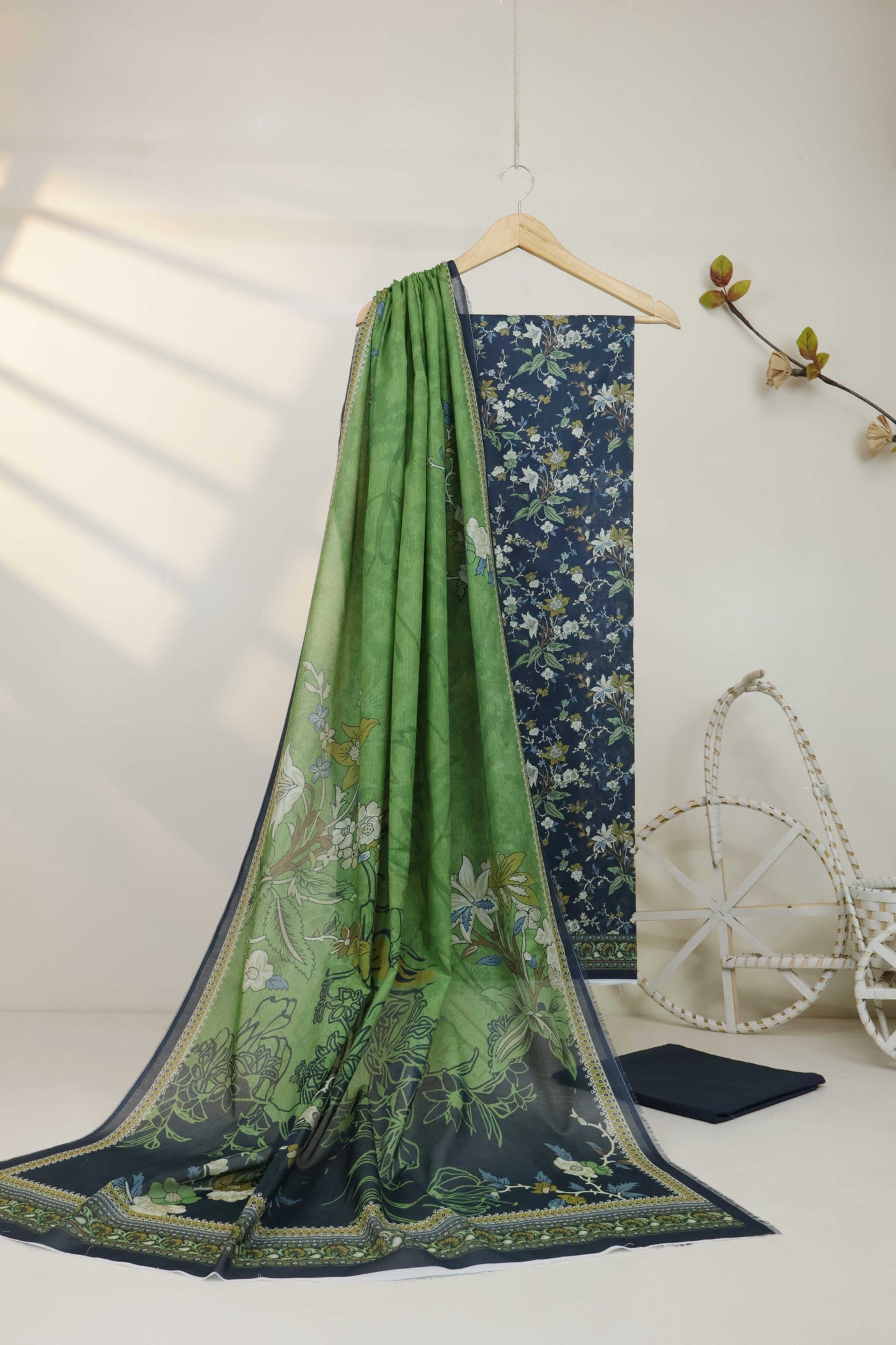 3PC-Lawn Printed Suit 3PLBS55