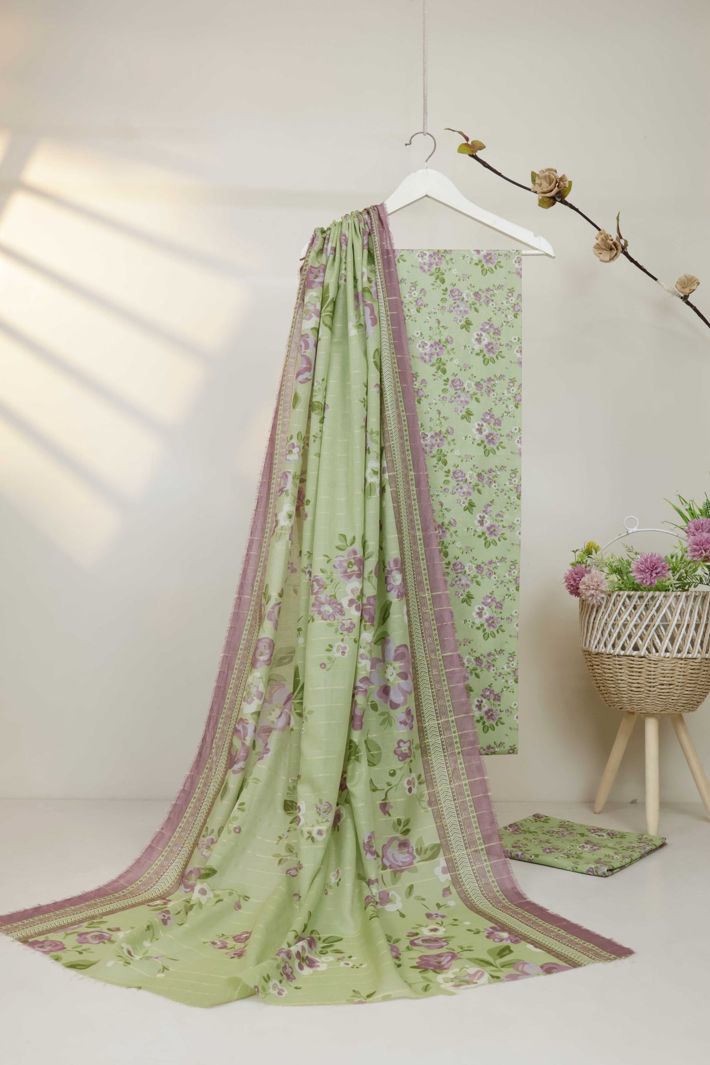 3PC-Lawn Printed Suit 3PLBS52