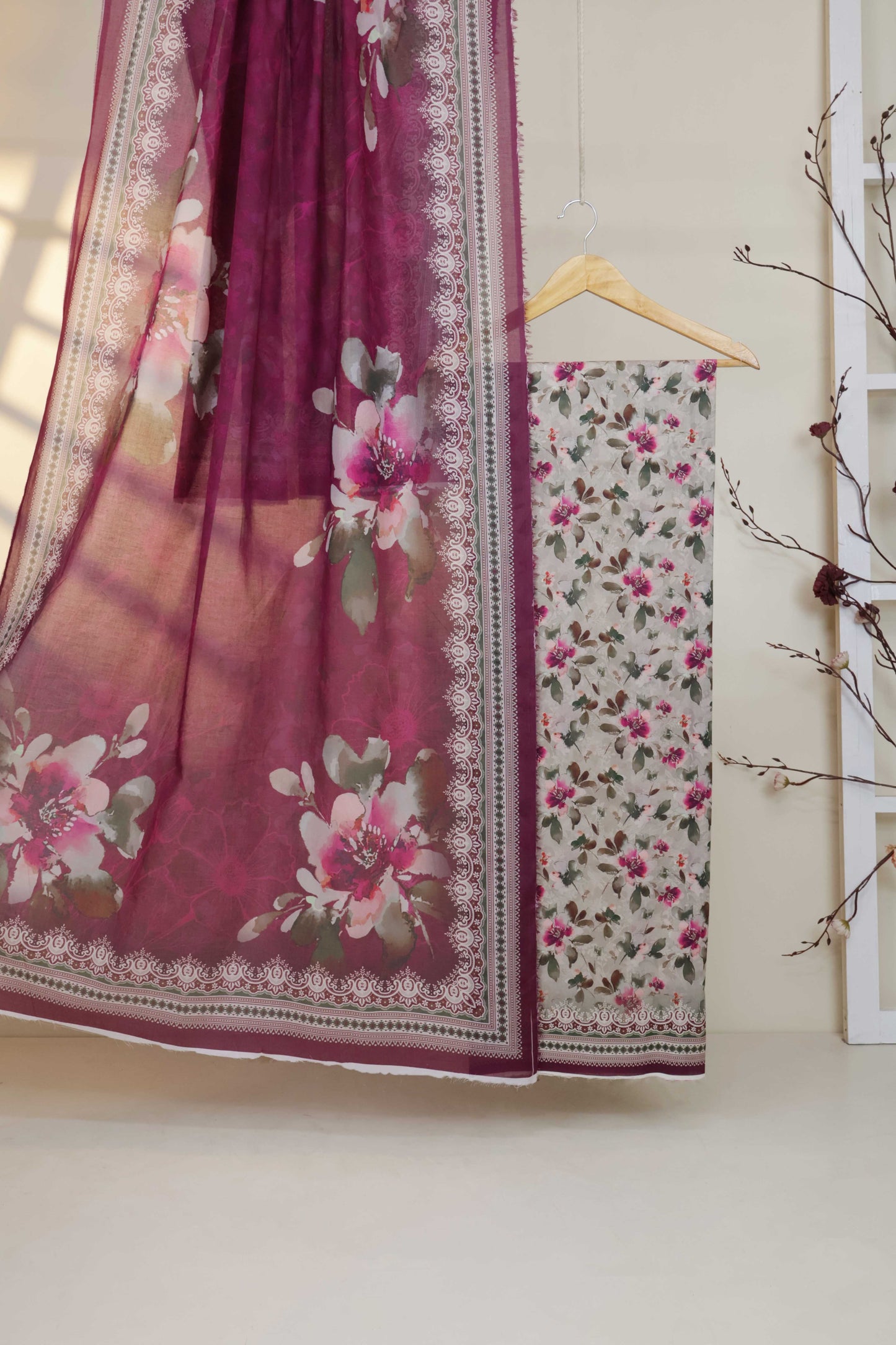 3PC-Lawn Printed Suit 3PLBS50