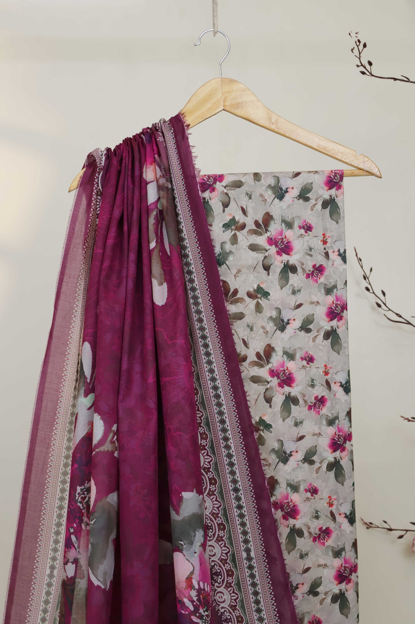 3PC-Lawn Printed Suit 3PLBS50