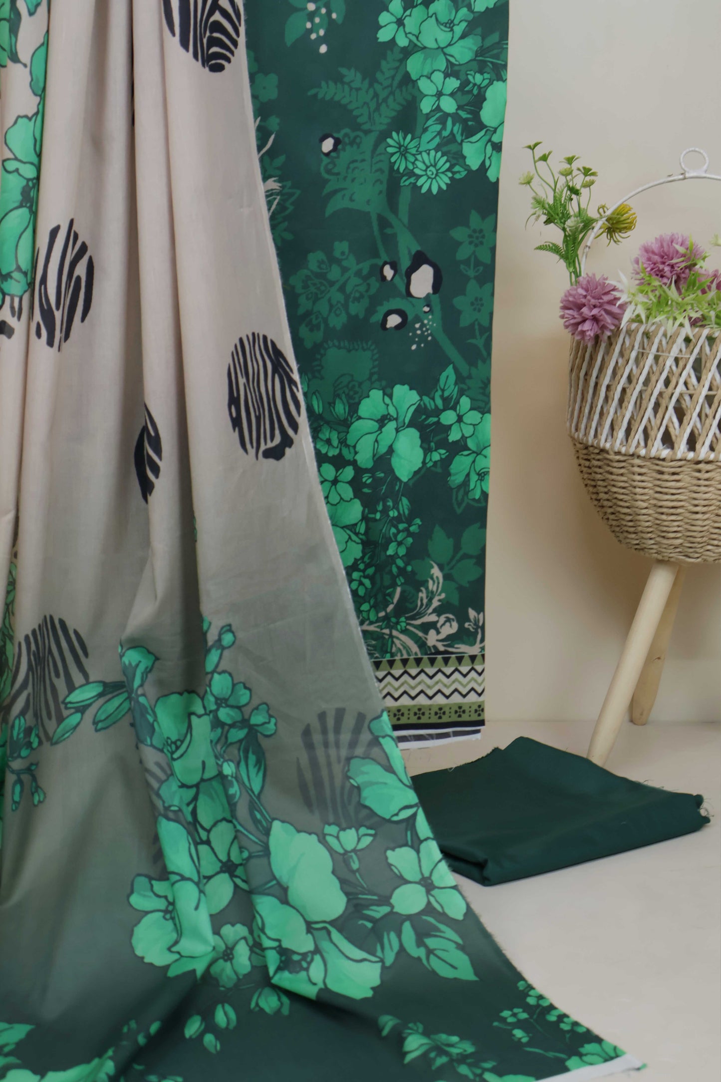3Piece - Printed Lawn Suit H25SLST93