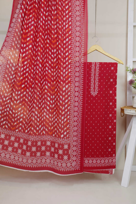 3PC-Lawn Printed Suit 3PLBS66