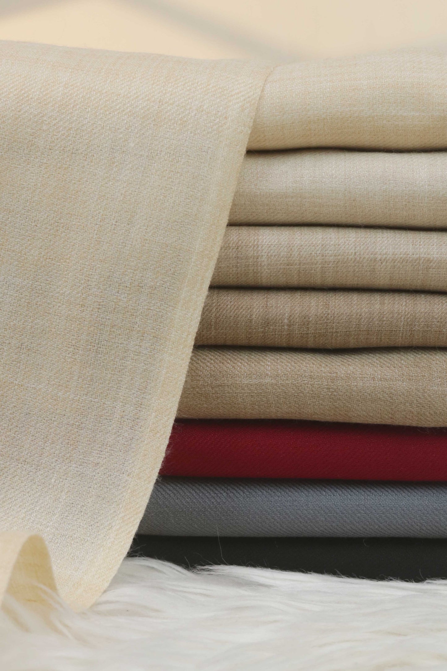 Plain Acralic Pashmina Shawl